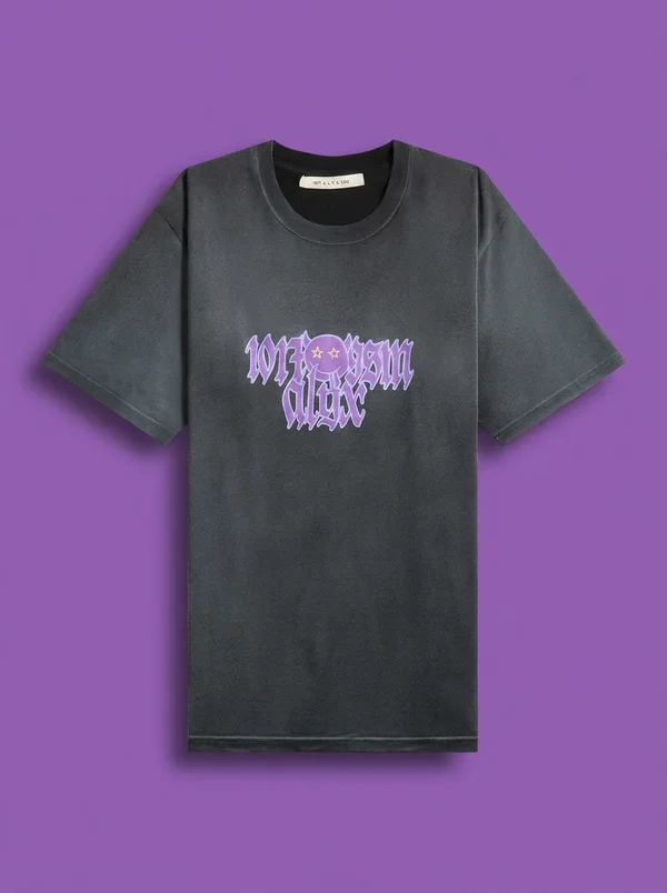 1017 ALYX 9SM Angel Tee - Charcoal