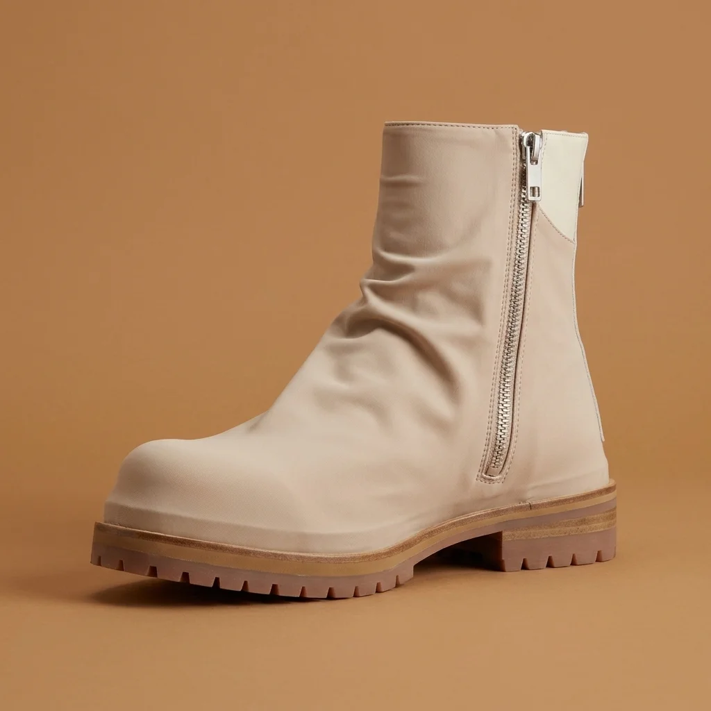 424 Beige Marathon Boots