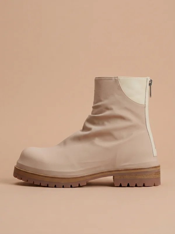 424 Beige Marathon Boots