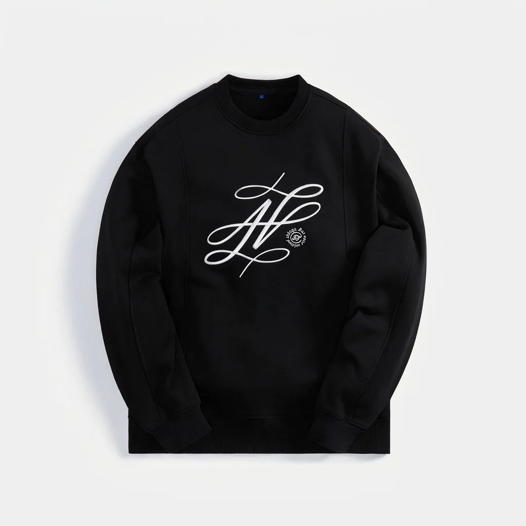 Ader Error Semi-Oversized Sweatshirt - Black