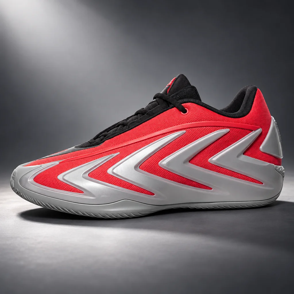 adidas Anthony Edwards 3 - Red/Silver/Black