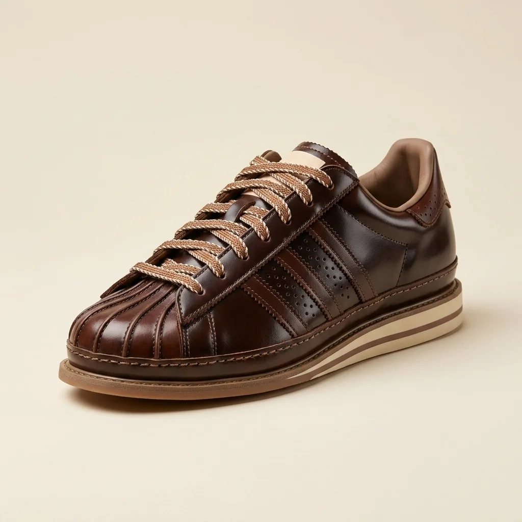 CLOT x Adidas Superstar Wild Brown
