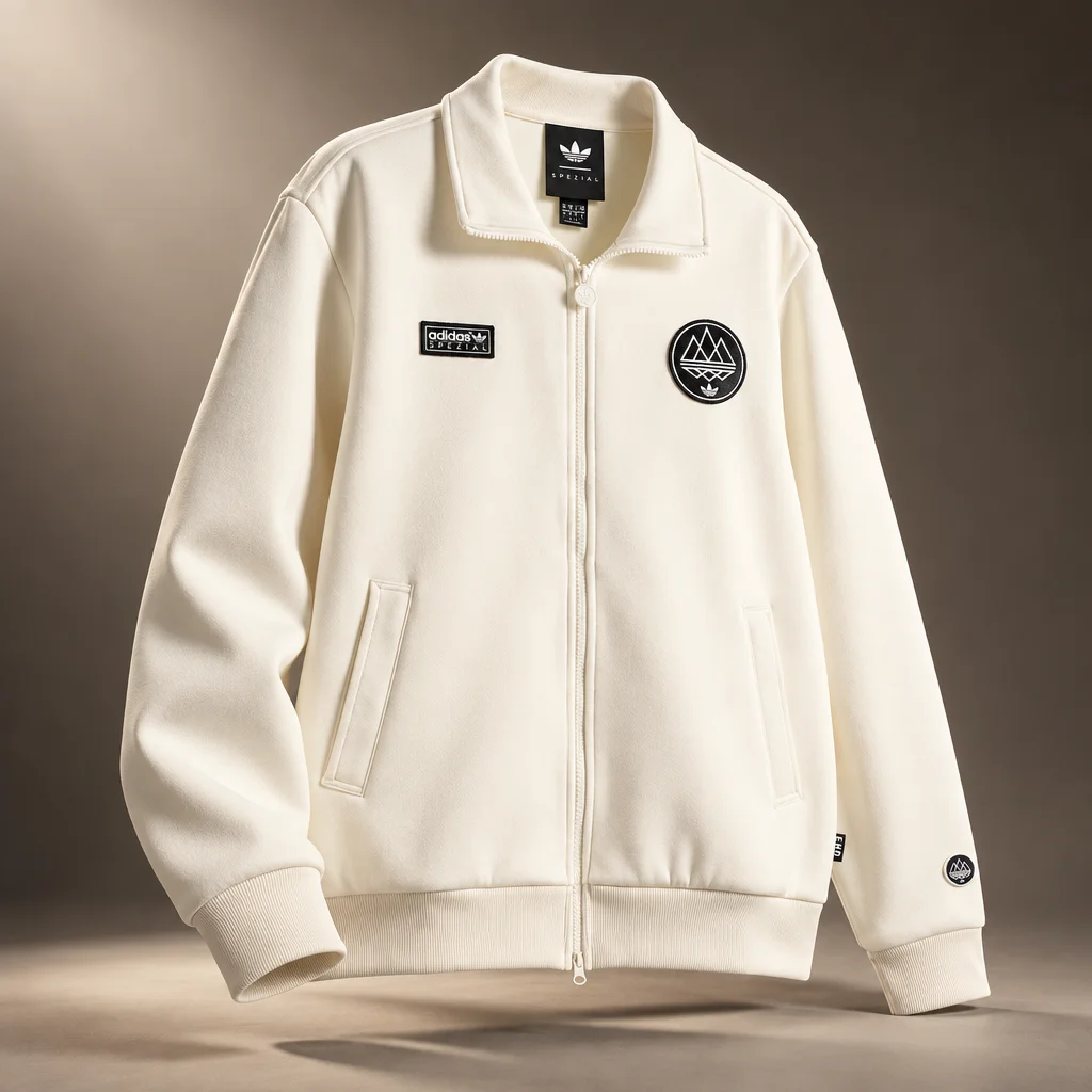END. x adidas Angelzarke SPZL Track Top - Neutrals