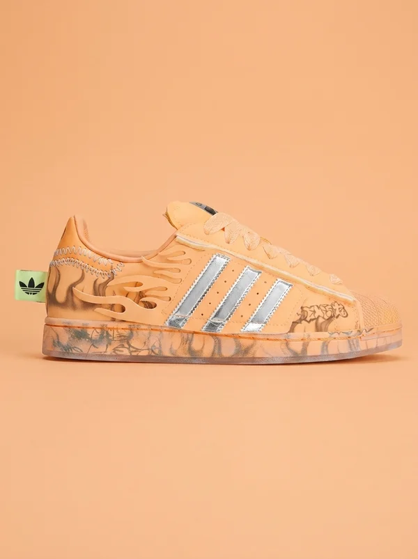 Hellstar Adidas Superstar Hazy Orange