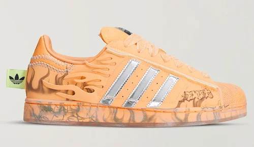 Hellstar x adidas Superstar “Hazy Orange”