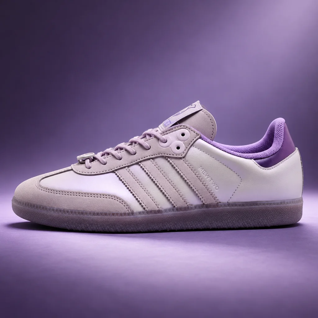 Men's adidas Originals x Pokémon Samba OG Mewtwo Casual Shoes
