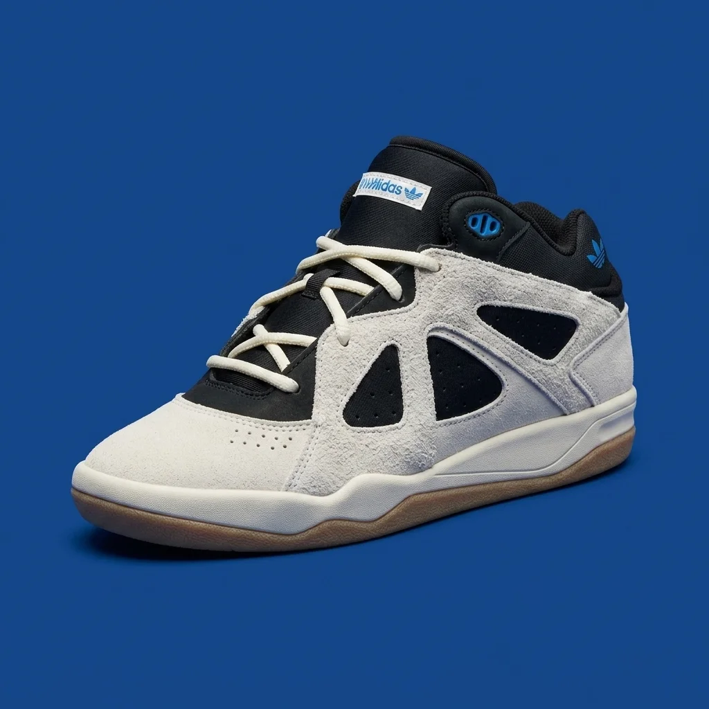 adidas Originals Off-White & Black Bad Bunny Edition BADBO 1.0 Sneakers