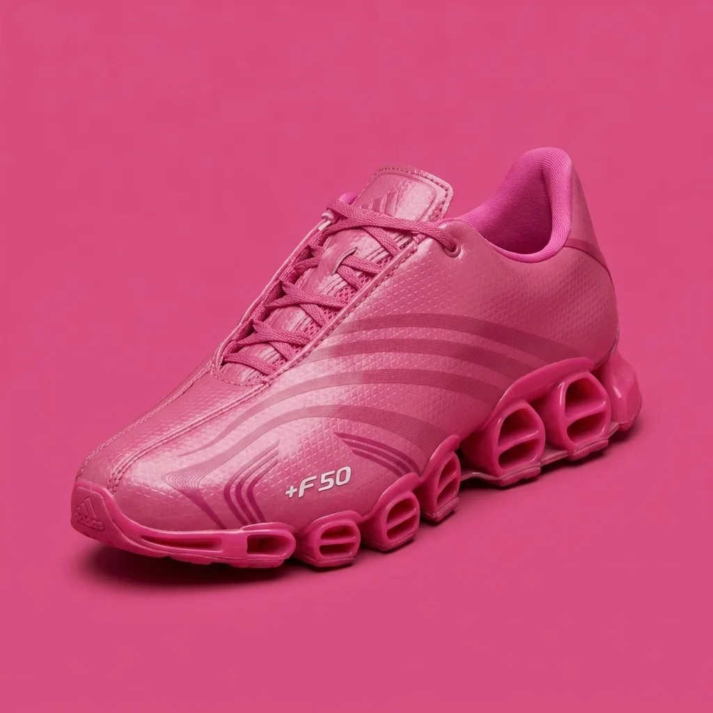 adidas Originals Pink F50 Tunit Mega Consortium Sneakers