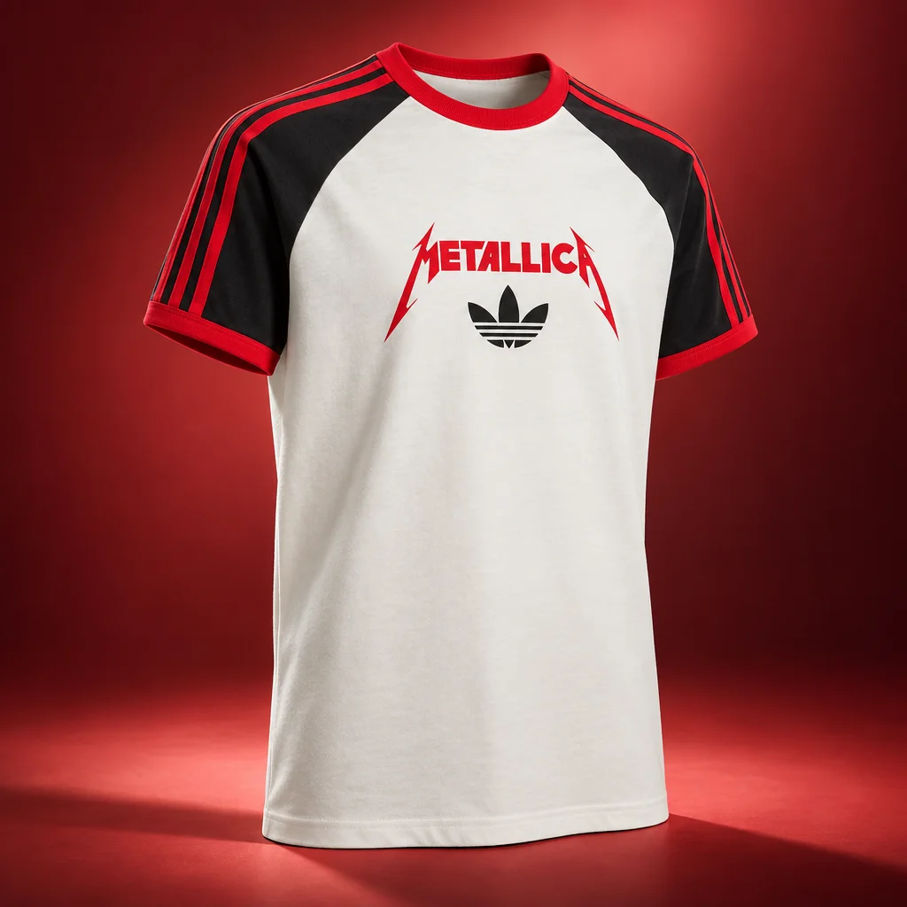 Adidas Originals x Metallica Junior Cali Tee White