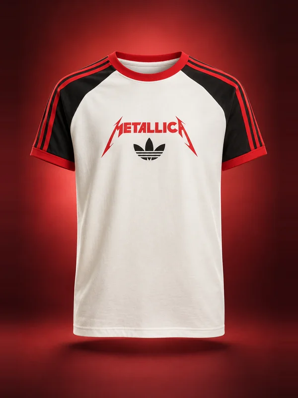 Adidas Originals x Metallica Junior Cali Tee White