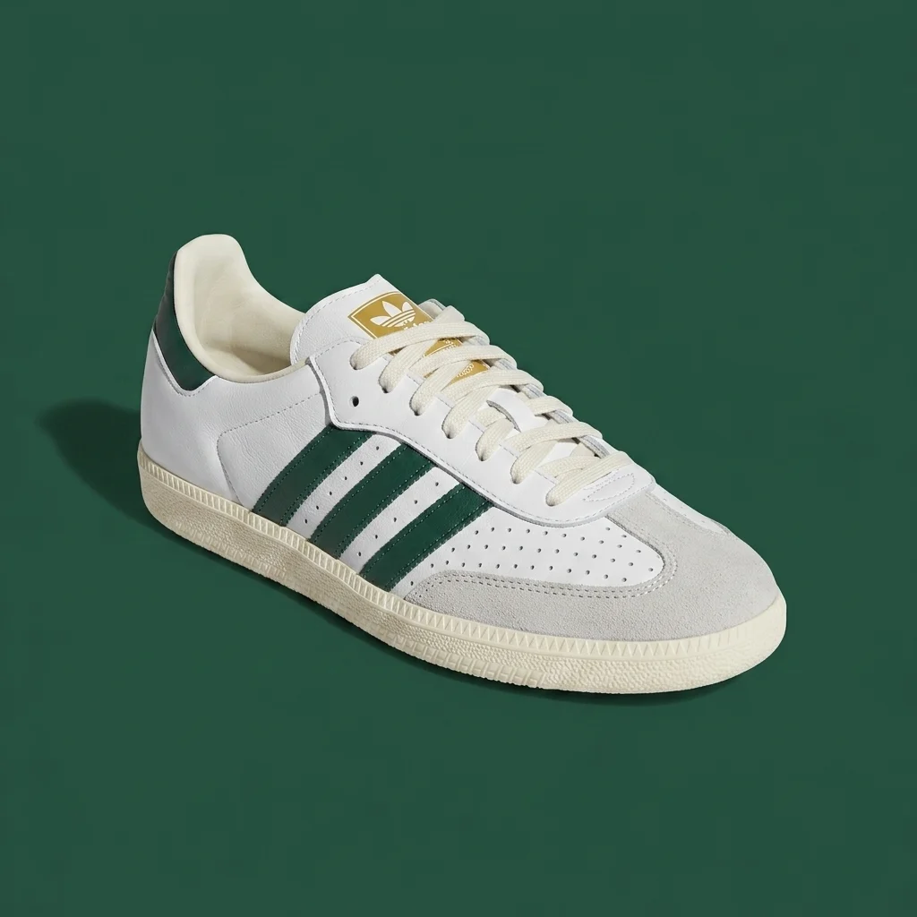 adidas Samba Kith White Collegiate Green