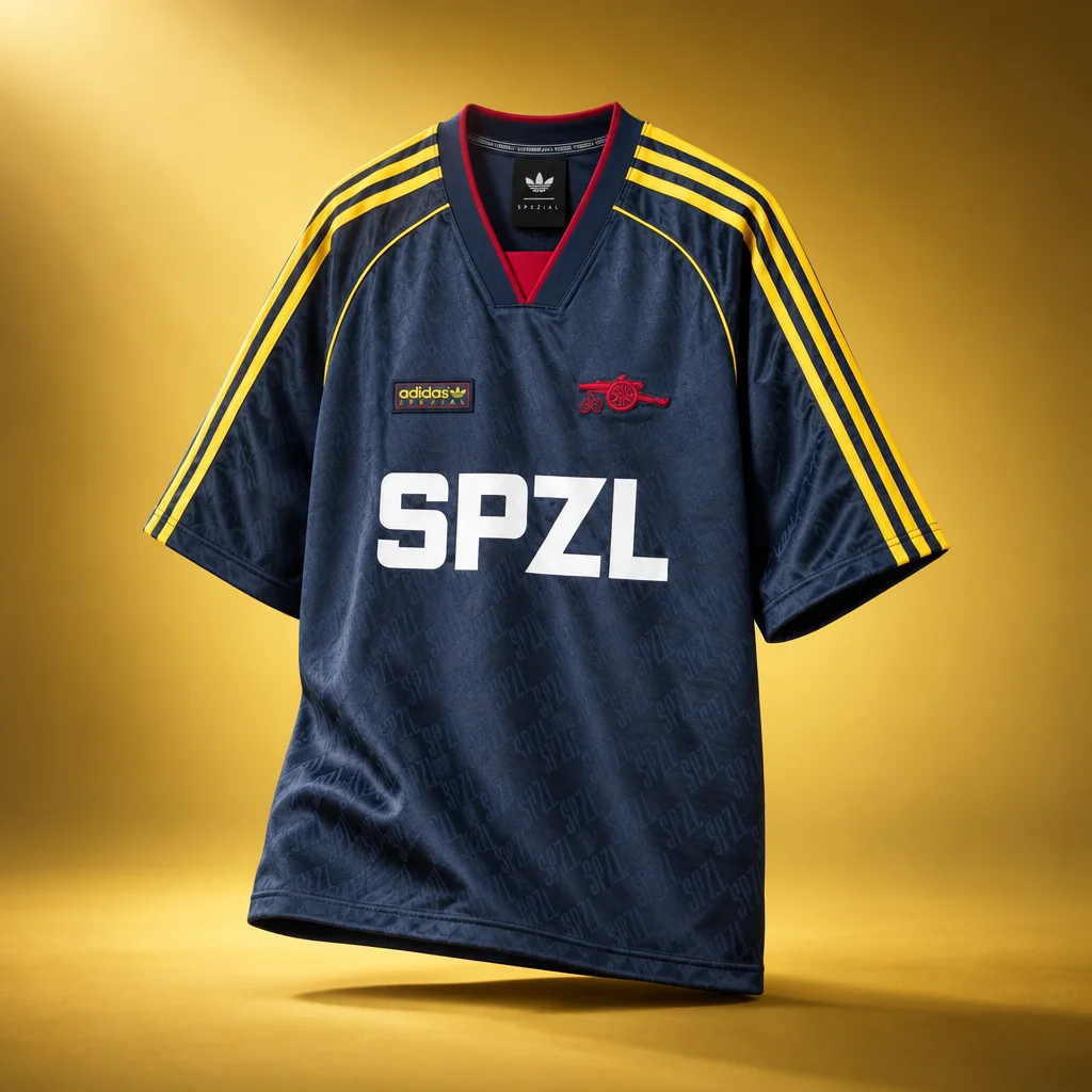 adidas Spezial Arsenal FC T-Shirt - Collegiate Gold & Aurora Ink