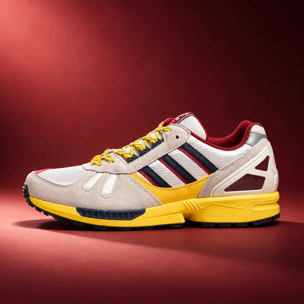 adidas Spezial Arsenal FC ZX 7300 Sneaker - Crystal White, Crystal White & Aurora Ink