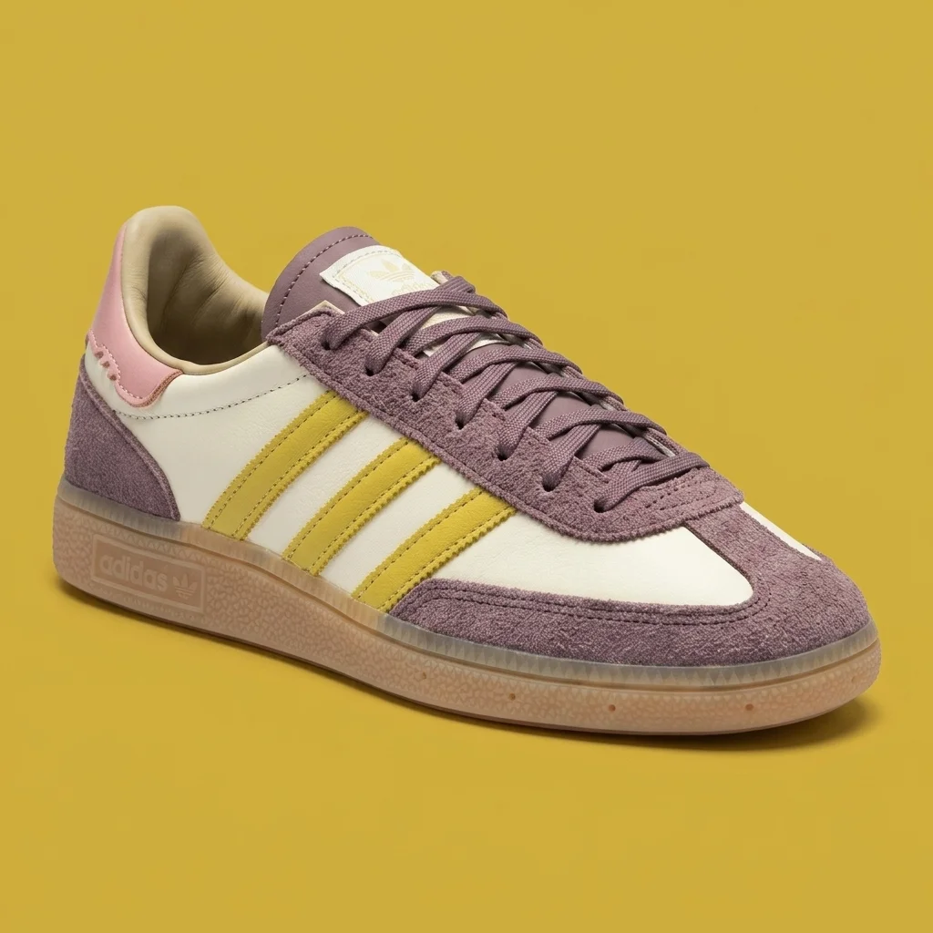 The Whitaker Group x Adidas Handball Spezial Yellow / Purple