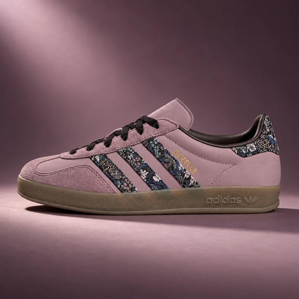 Women's adidas Originals x Liberty London Gazelle Indoor Casual Shoes
