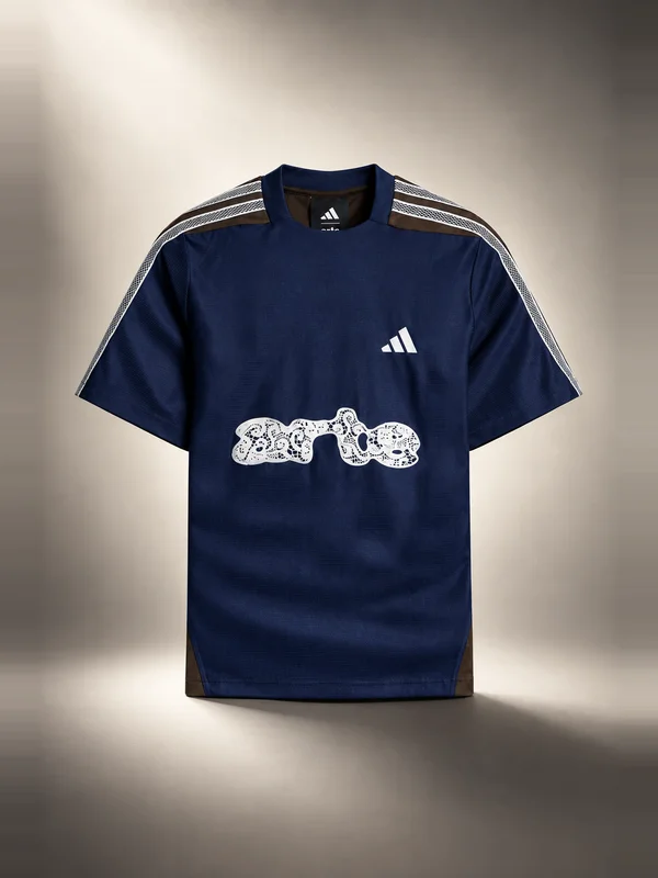 adidas x Arte Jersey Top - Collegiate Navy & Dust Cargo