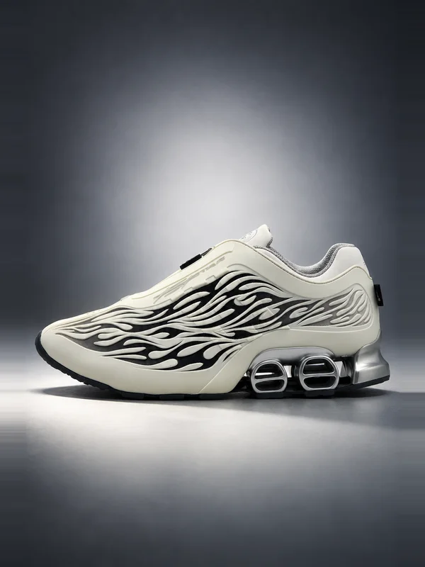 adidas x Hellstar Megaride S2 Sneaker - Ftwr White, Off White & Core Black