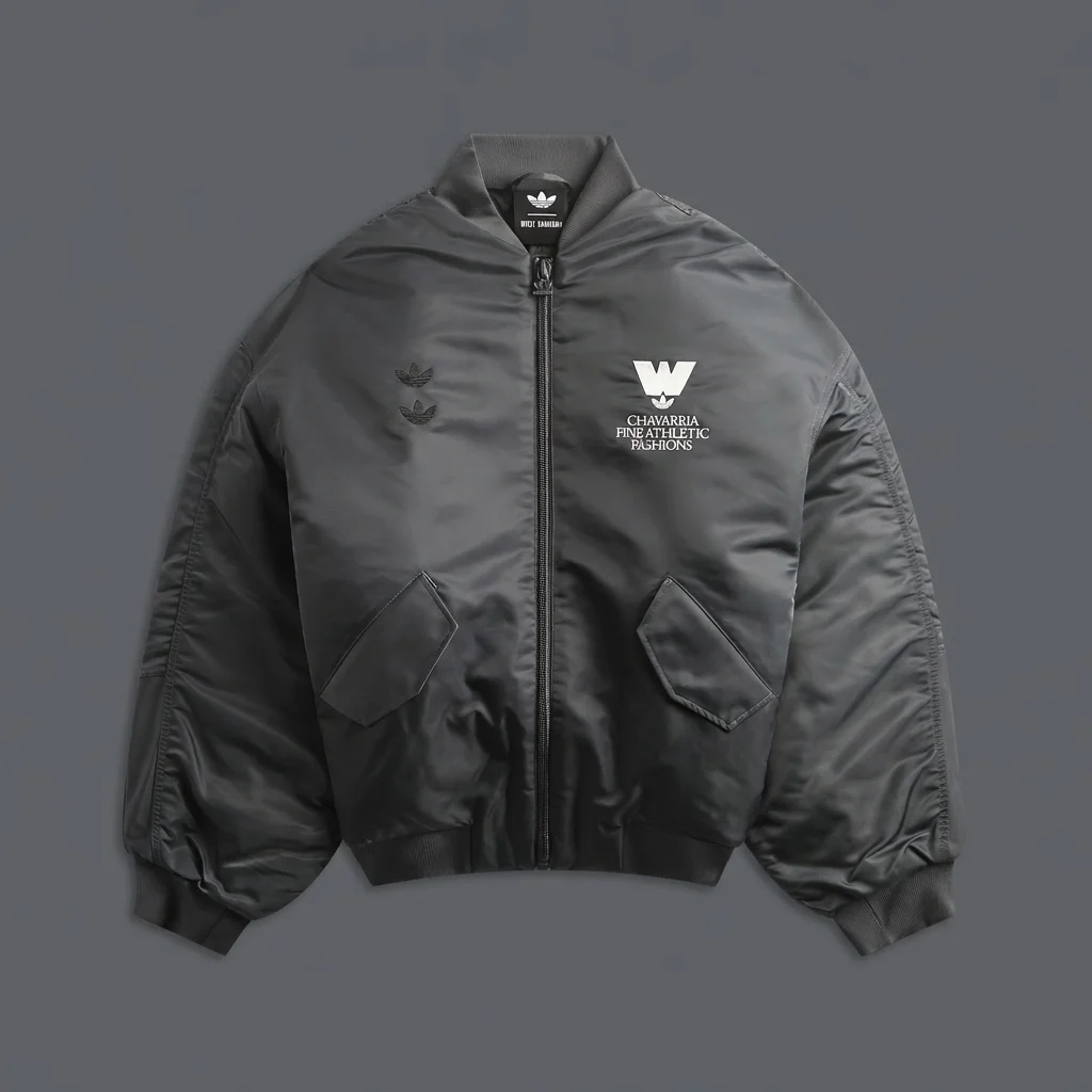 adidas x Willy Chavarria Bomber Jacket - Grey