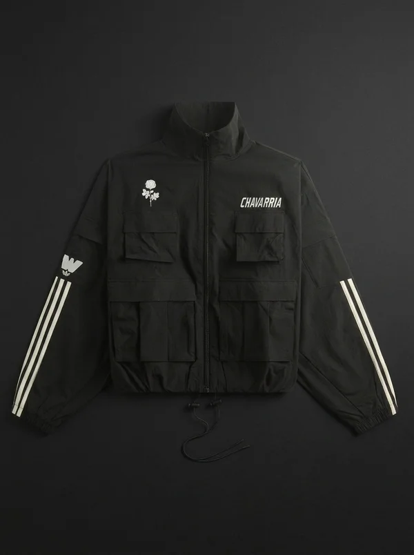 adidas x Willy Chavarria Cargo Track Jacket - Black