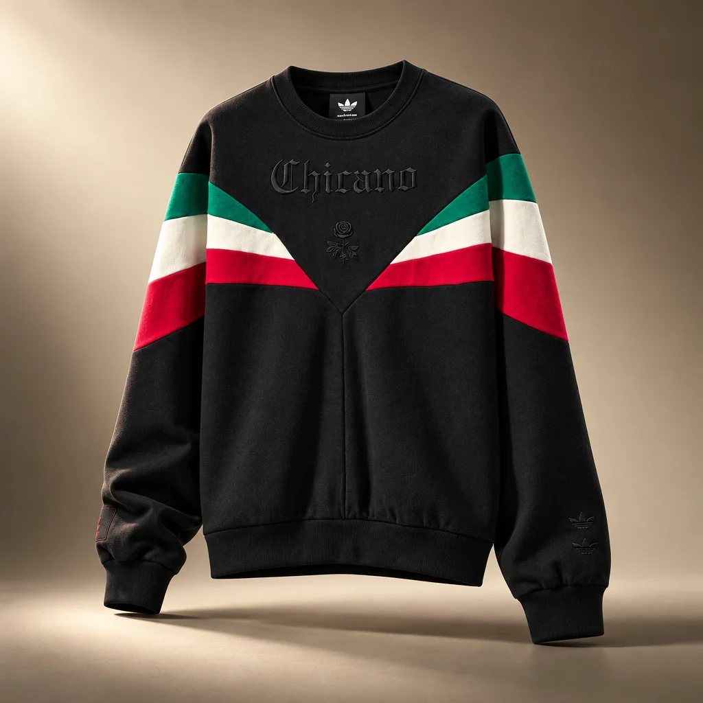 adidas x Willy Chavarria Chicano Sweatshirt - Black