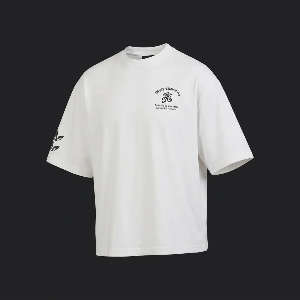 adidas x Willy Chavarria LA Short Sleeve Tee - Off White