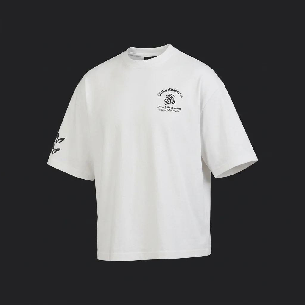 adidas x Willy Chavarria LA Short Sleeve Tee - Off White