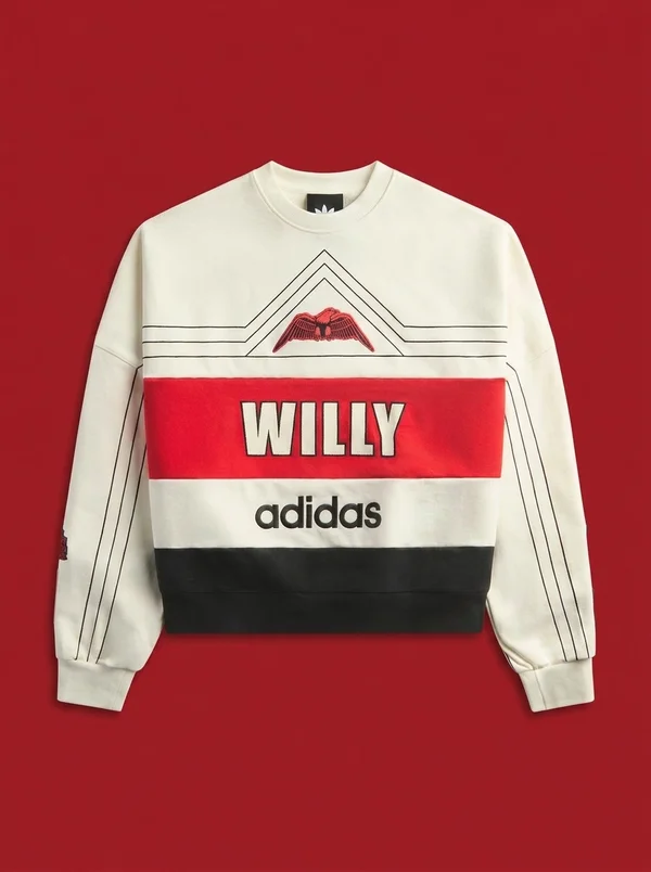 adidas x Willy Chavarria NY Sweatshirt - Off White