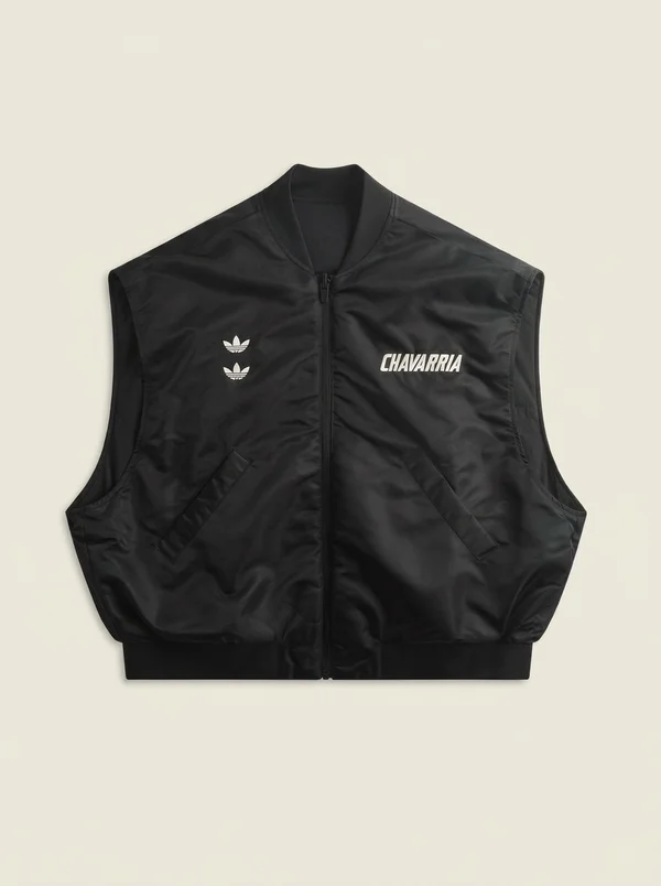 adidas x Willy Chavarria Padded Down Vest - Black