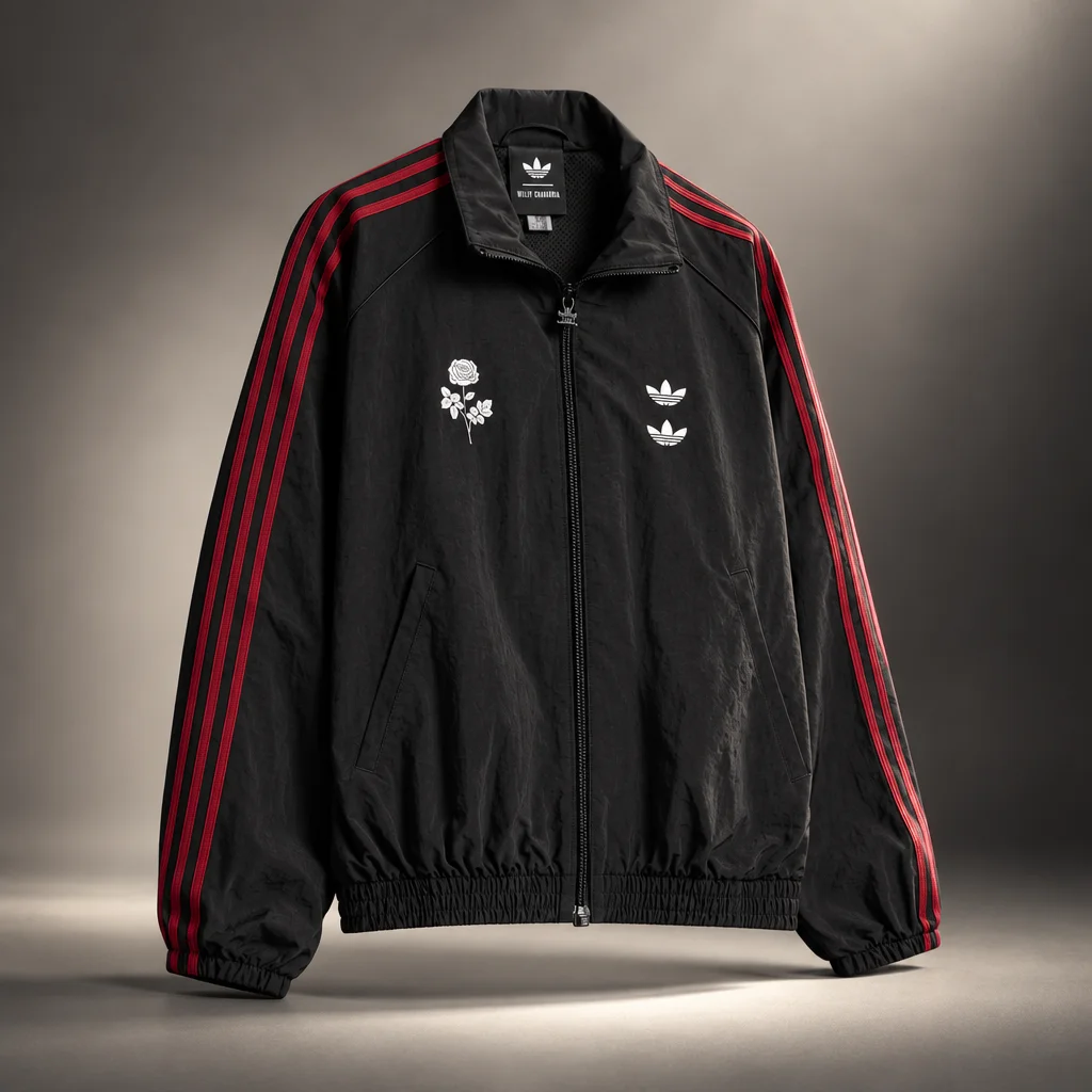 adidas x Willy Chavarria Woven Track Jacket - Black