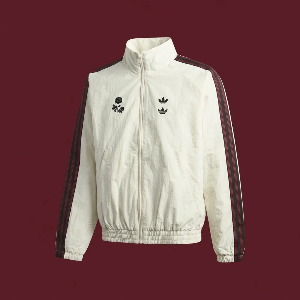 adidas x Willy Chavarria Woven Track Jacket - Off White