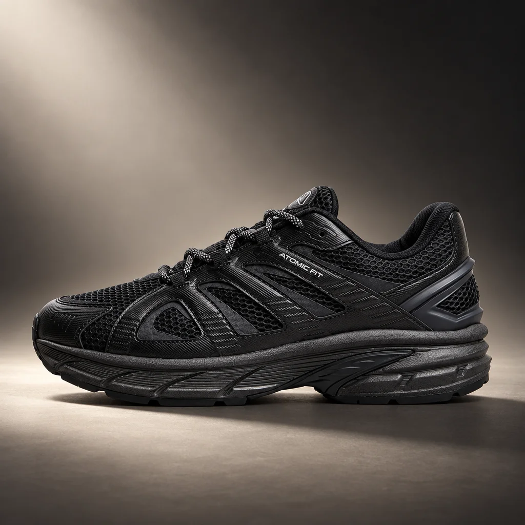 Anima Atomic Sneaker Black & Black