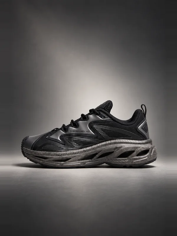 Anima Mercury Sneaker Silver & Black