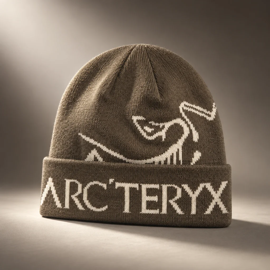 Arc'teryx Bird Word Toque Beanie - Mongoose / Sea Salt