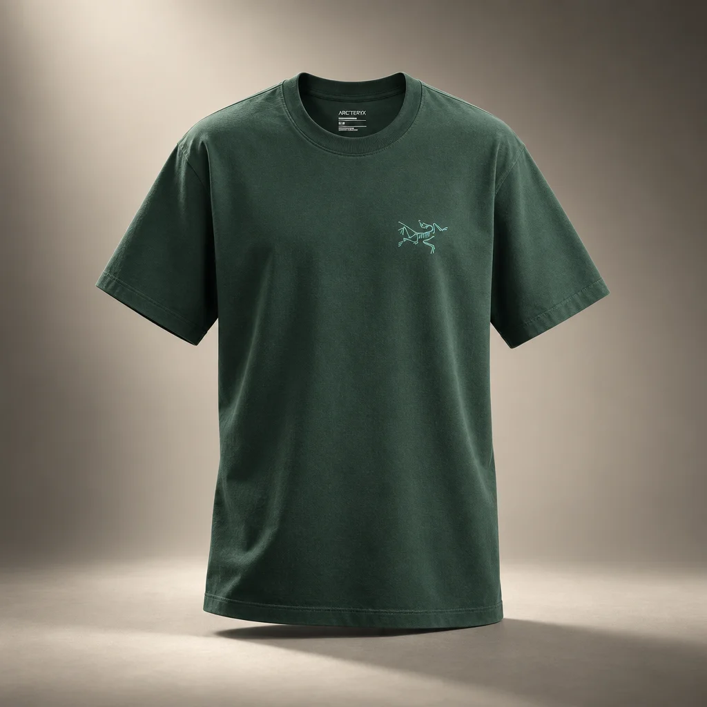 Arc'teryx Kragg SL Cotton Short Sleeve Tee - Dark Jade