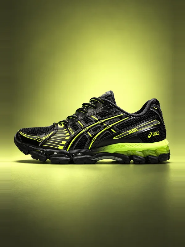 ASICS GEL-KAYANO 12.1 Black/Safety Yellow