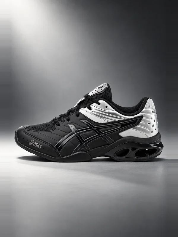 Asics Gel-Kinetic FR Black / Pure Silver