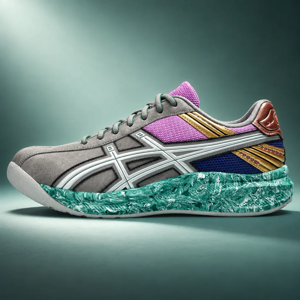 ASICS KIKO KOSTADINOV x LYASA FF II Clay Grey/Jasper Green