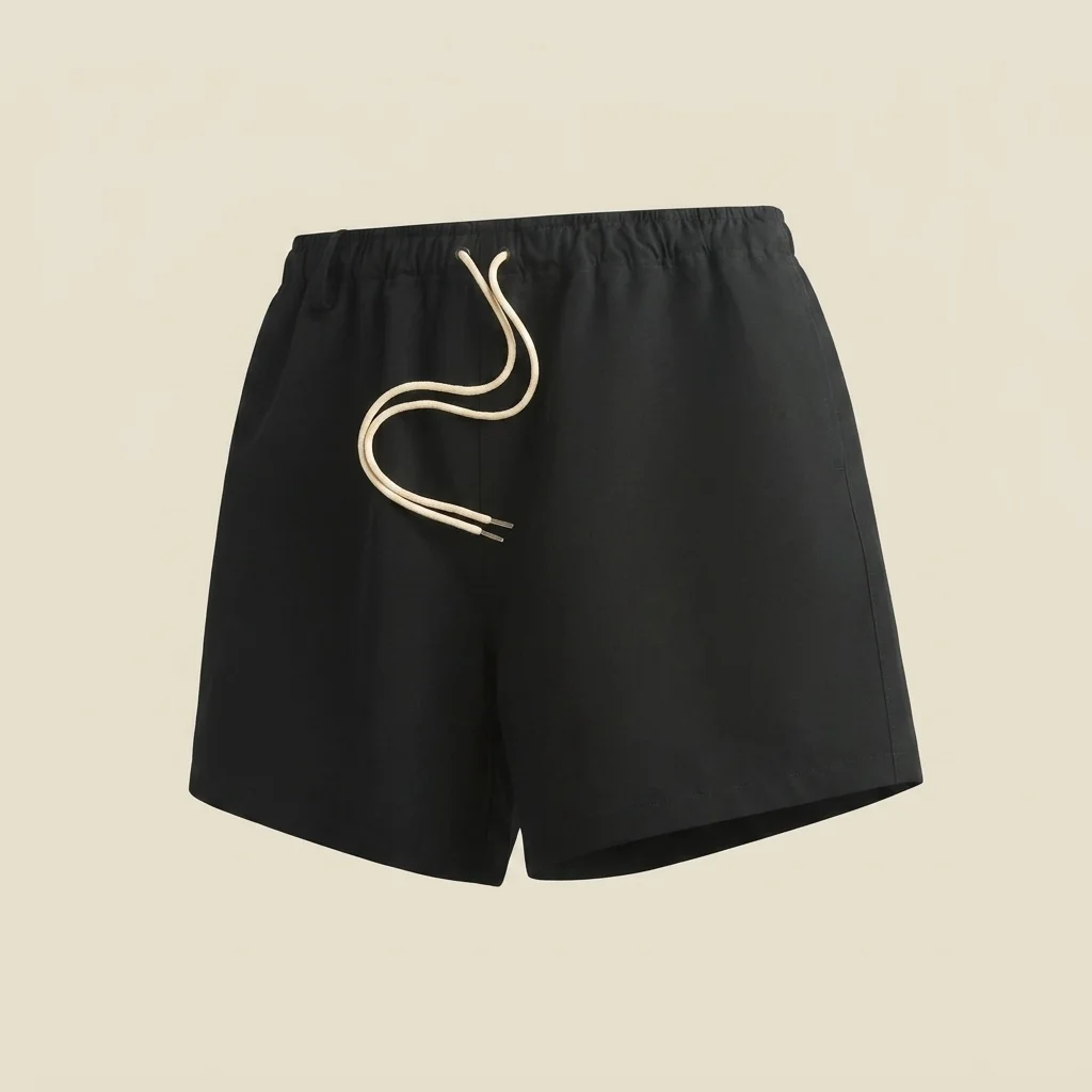 Auralee Wool Drawstring Short - Black