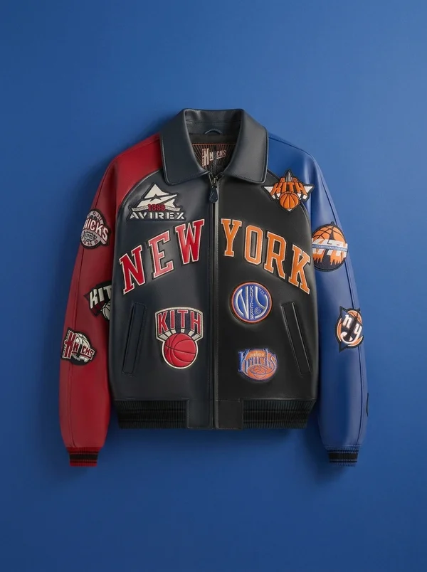 Kith & AVIREX for the New York Knicks Madison Square Garden Icon Jacket - Multi