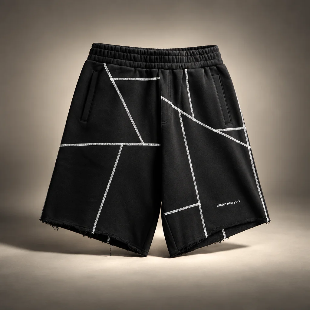 Awake NY Campus Shorts - Black
