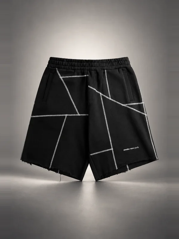 Awake NY Campus Shorts - Black