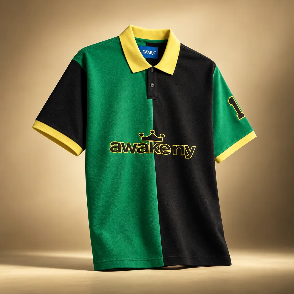 Awake NY Crown Polo - Green