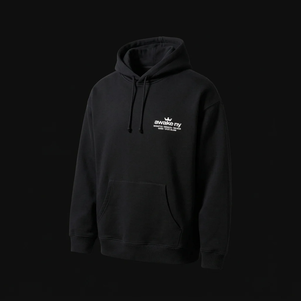 Awake NY Good Everywhere Pullover Hoodie - Black