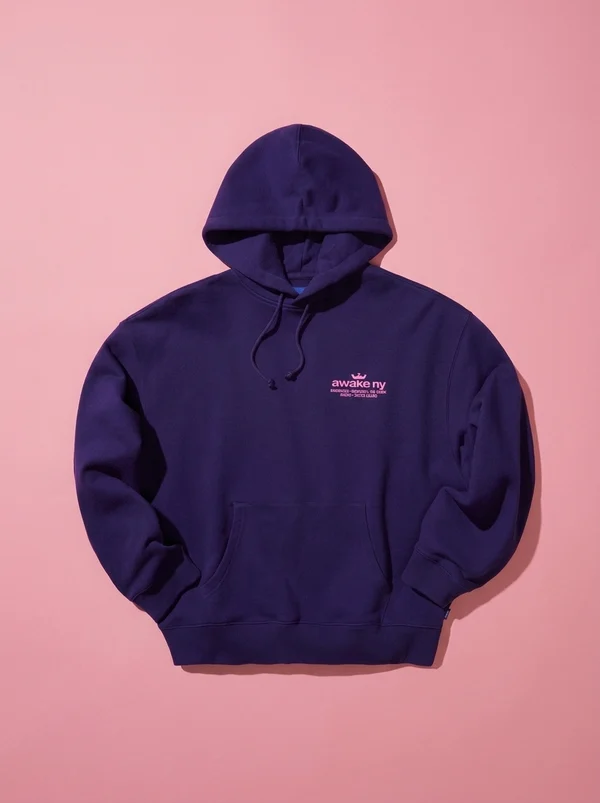 Awake NY Good Everywhere Pullover Hoodie - Purple