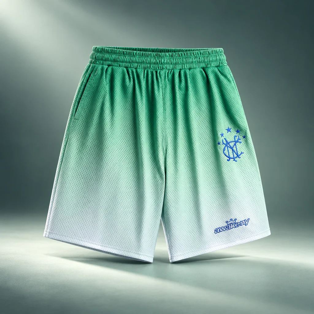 Awake NY Gradient Shorts - Green