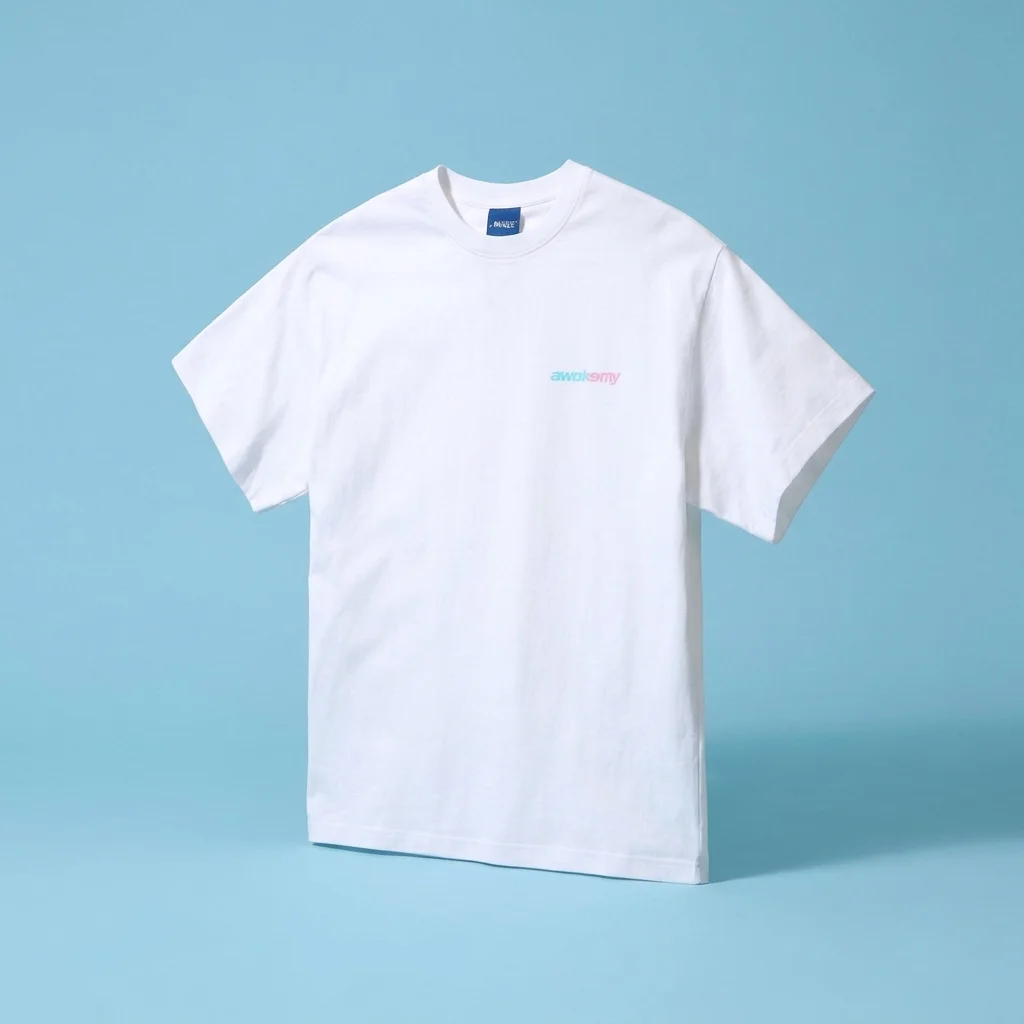 Awake NY Gradient Sport Tee - White
