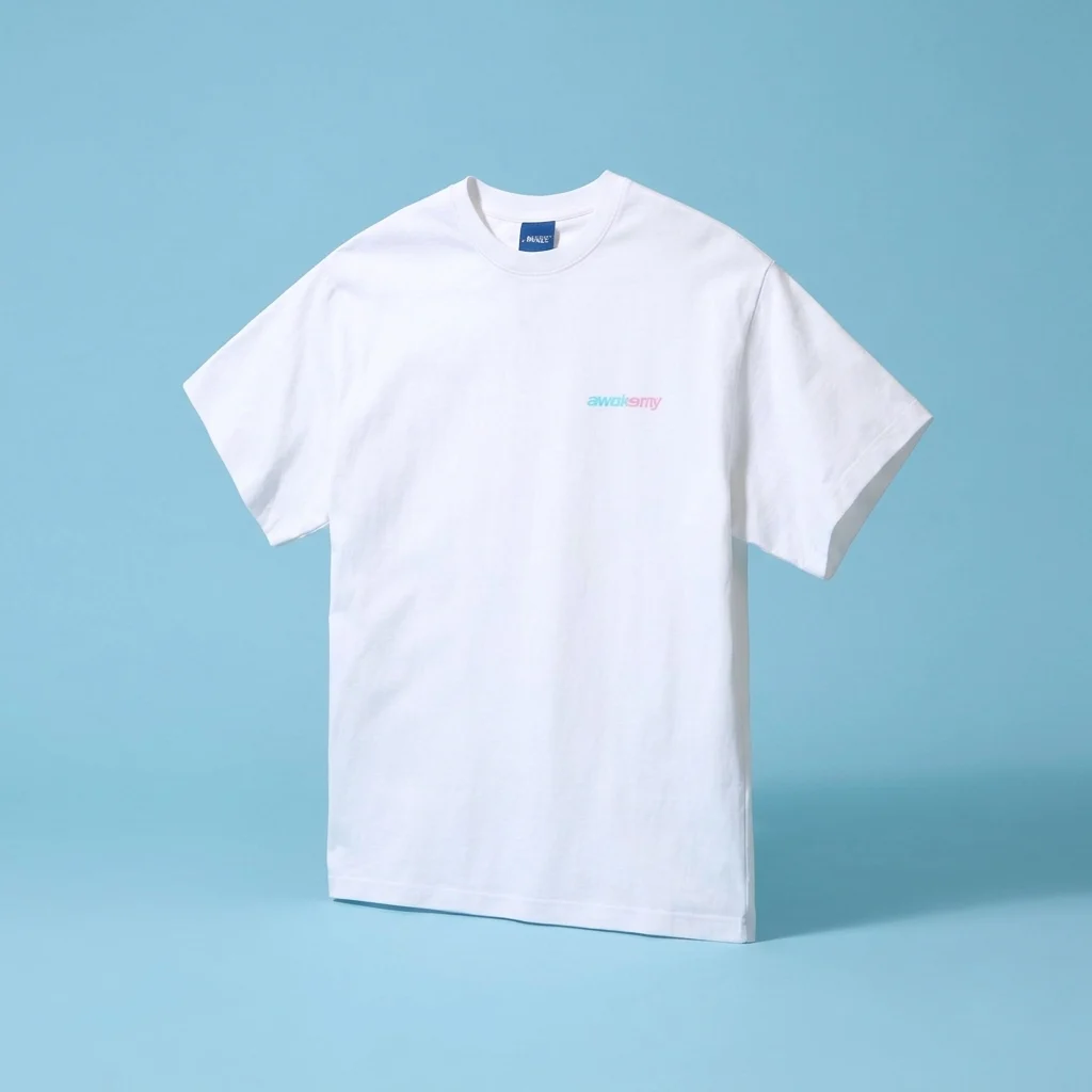 Awake NY Gradient Sport Tee - White