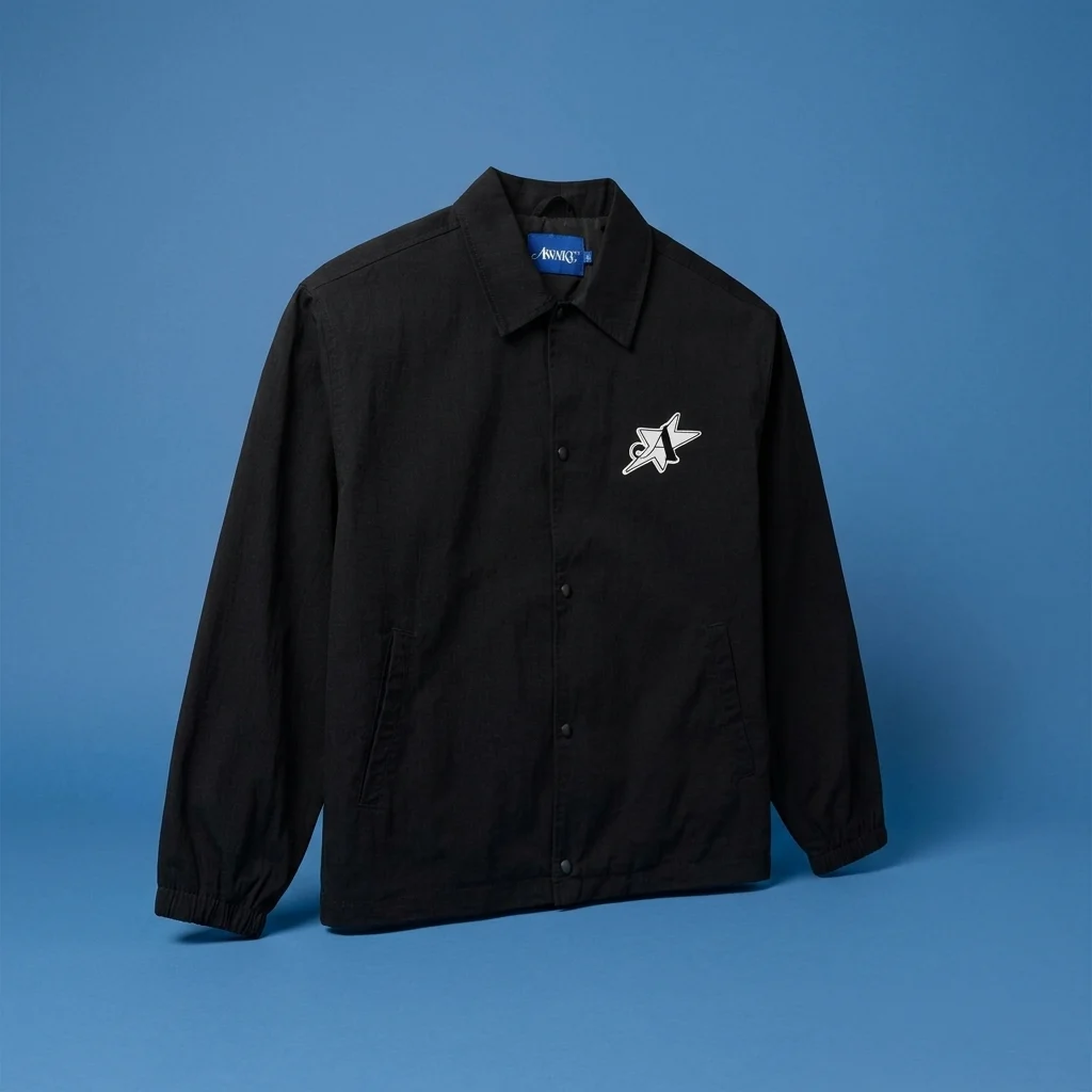 Awake NY LES Community Coaches Jacket - Black