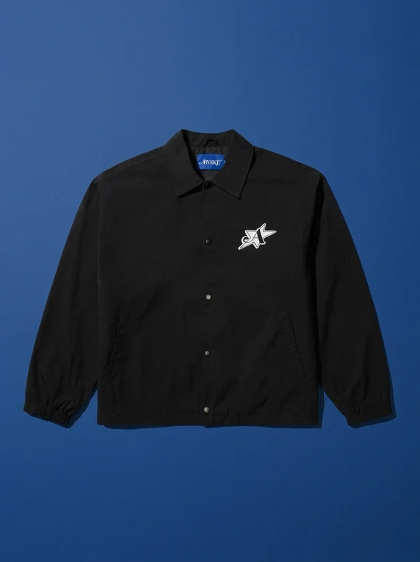 Awake NY LES Community Coaches Jacket - Black