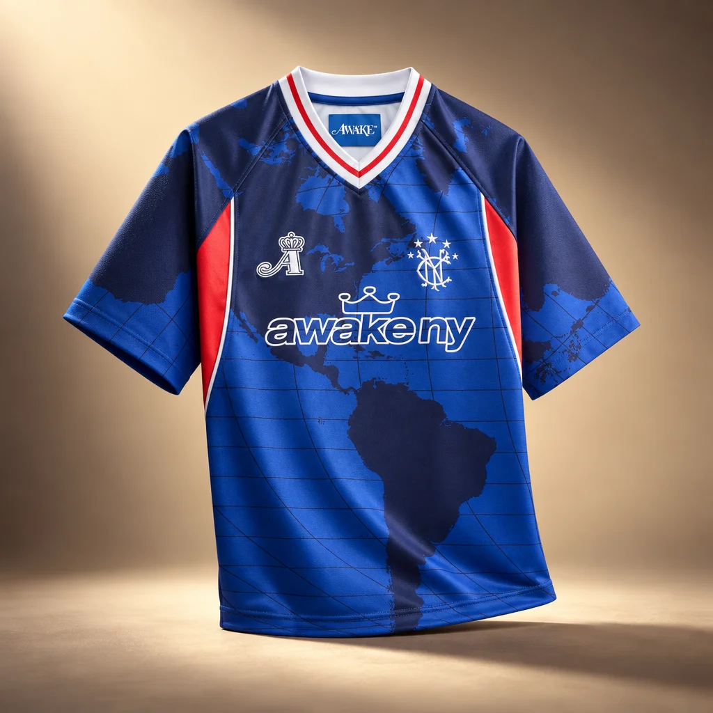 Awake NY Mundial Crown Jersey - Blue